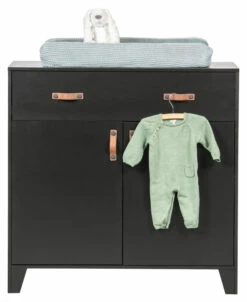 Woood Dian Kids Kommode/Skap - Sort Furu -Oppbevaringsmøbler Salg 2024 EE02383 4 2165