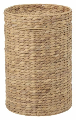 Bloomingville Iva Kurv M/Lokk, Natur, Vandhyacint -Oppbevaringsmøbler Salg 2024 bloomingville iva kurv mlaag natur vandhyacint kurve BL01773 13 2f6c