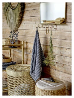 Bloomingville Iva Kurv M/Lokk, Natur, Vandhyacint -Oppbevaringsmøbler Salg 2024 bloomingville iva kurv mlaag natur vandhyacint kurve BL01773 2 7b7b