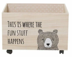 Bloomingville Mini - Oppbevaringskasse - Lyst Tre D:45