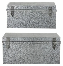 Bloomingville Oppbevaringskasse M/lokk - Metall