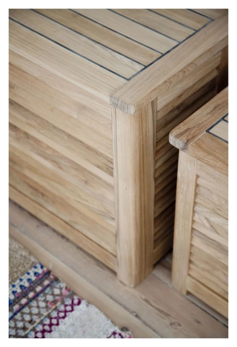 Cinas - Classic Skittentøykurv Stor - Teak 6 Cinas - Classic Skittentøykurv Stor - Teak - Bilde 4