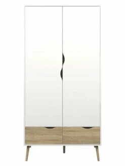 Delta Garderobeskap - Hvit -Oppbevaringsmøbler Salg 2024 delta garderobeskab hvid garderobeskabe TV04583 1 1 1655