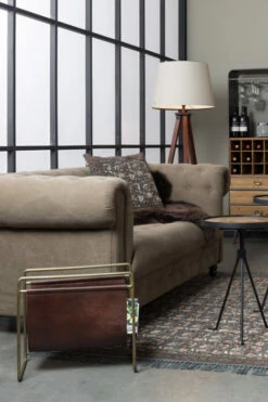 Dutchbone - Scholar Magasinholder - Skinn -Oppbevaringsmøbler Salg 2024 dutchbone scholar magasinholder laeder magasinholdere DB00253 2 7afe