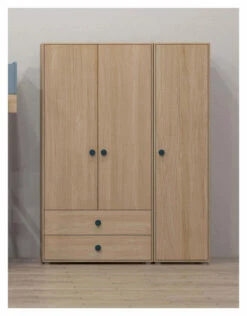 FLEXA - Popsicle Tøyskap Blueberry 202x101cm -Oppbevaringsmøbler Salg 2024 flexa popsicle klaedeskab blueberry 202x101cm klaedeskab FL00645 9 7a1e