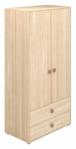 FLEXA - Popsicle Tøyskap Cherry 202x101cm -Oppbevaringsmøbler Salg 2024 flexa popsicle klaedeskab cherry 202x101cm klaedeskab FL00646 4 ac29