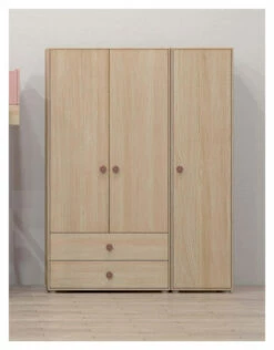 FLEXA - Popsicle Tøyskap Cherry 202x101cm -Oppbevaringsmøbler Salg 2024 flexa popsicle klaedeskab cherry 202x101cm klaedeskab FL00646 6 4b30