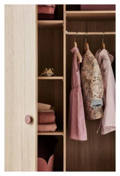 FLEXA - Popsicle Tøyskap Cherry 202x101cm -Oppbevaringsmøbler Salg 2024 flexa popsicle klaedeskab cherry 202x101cm klaedeskab FL00646 9 0a05