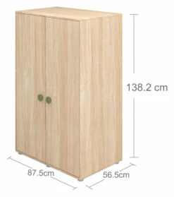 FLEXA - Popsicle Tøyskap Kiwi 138x88cm -Oppbevaringsmøbler Salg 2024 flexa popsicle klaedeskab kiwi 138x88cm klaedeskab FL00641 10 dd2d