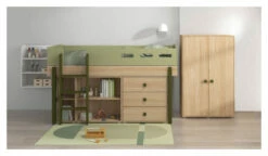 FLEXA - Popsicle Tøyskap Kiwi 138x88cm -Oppbevaringsmøbler Salg 2024 flexa popsicle klaedeskab kiwi 138x88cm klaedeskab FL00641 11 0aaf