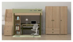 FLEXA - Popsicle Tøyskap Kiwi 202x101cm -Oppbevaringsmøbler Salg 2024 flexa popsicle klaedeskab kiwi 202x101cm klaedeskab FL00644 12 5c9d