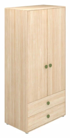 FLEXA - Popsicle Tøyskap Kiwi 202x101cm -Oppbevaringsmøbler Salg 2024 flexa popsicle klaedeskab kiwi 202x101cm klaedeskab FL00644 4 ccc9