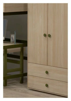 FLEXA - Popsicle Tøyskap Kiwi 202x101cm -Oppbevaringsmøbler Salg 2024 flexa popsicle klaedeskab kiwi 202x101cm klaedeskab FL00644 5 defd