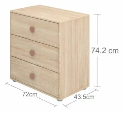 FLEXA - Popsicle Kommode Cherry -Oppbevaringsmøbler Salg 2024 flexa popsicle kommode cherry kommode FL00638 10 6e42