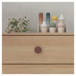 FLEXA - Popsicle Kommode Cherry -Oppbevaringsmøbler Salg 2024 flexa popsicle kommode cherry kommode FL00638 9 09f5