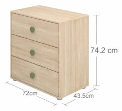 FLEXA - Popsicle Kommode Kiwi -Oppbevaringsmøbler Salg 2024 flexa popsicle kommode kiwi kommode FL00636 10 4e7b