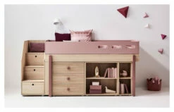 FLEXA - Popsicle Hylle Bred Eik -Oppbevaringsmøbler Salg 2024 flexa popsicle reol bred eg reol FL00635 2 b352