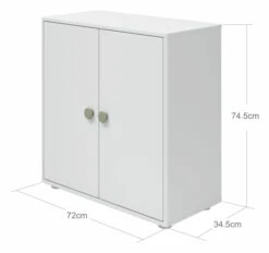 Roomie Mini-reol - Grønn/Hvit -Oppbevaringsmøbler Salg 2024 flexa roomie mini reol groenhvid FL01228 5 69f1