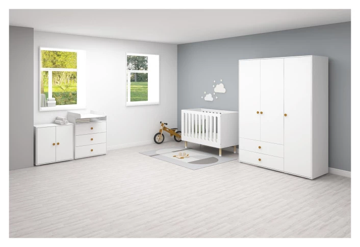 Roomie Mini-reol - Hvit/Gul 4 Roomie Mini-reol - Hvit/Gul - Bilde 2