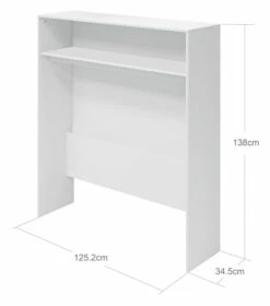 Roomie Overskap - Hvit -Oppbevaringsmøbler Salg 2024 flexa roomie overskab hvid FL01259 5 5a83