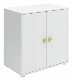 Roomie Skap - Hvit/Eik -Oppbevaringsmøbler Salg 2024 flexa roomie skab hvideg FL01227 3 8809