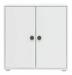 Roomie Skap - Hvit/Grønn