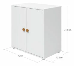 Roomie Skap - Hvit/Gul 7 Roomie Skap - Hvit/Gul -Oppbevaringsmøbler Salg 2024 flexa roomie skab hvidgul FL01225 5 58ae