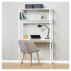 Hoppekids Storey Reol - Seksjon M. 2 Hyller Og Skriveplate -Oppbevaringsmøbler Salg 2024 hoppekids storey reol sektion m 2 hylder og skriveplade reol HK00595 2 7bae