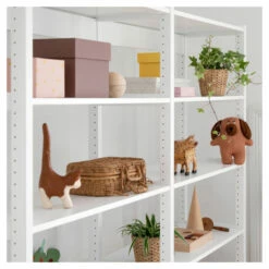 Hoppekids Storey Sett Med 8 Hyller Og Skriveplate, 80 Cm -Oppbevaringsmøbler Salg 2024 hoppekids storey saet med 8 hylder og skriveplade 80 cm reol HK00688 3 4356