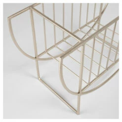 Kave Home Aubrey Magasinholder - Gylden -Oppbevaringsmøbler Salg 2024 kave home aubrey magasinholder gylden magasinholdere LA01750 3 fc82