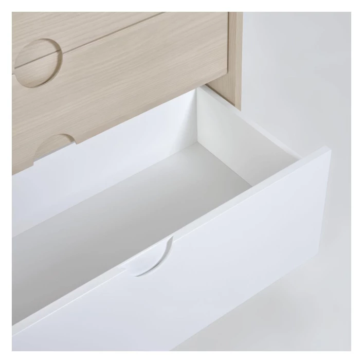 Kave Home Nunila Kids Kommode M. 3 Skuffer - MDF/Askefinér 5 Kave Home Nunila Kids Kommode M. 3 Skuffer - MDF/Askefinér - Bilde 3