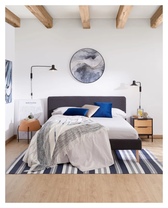 Kave Home - Savoi Sengebord 42x50 - Matt Svart - Bilde 2