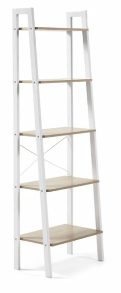 Kave Home - State Reol 172x56 - Gråhvid