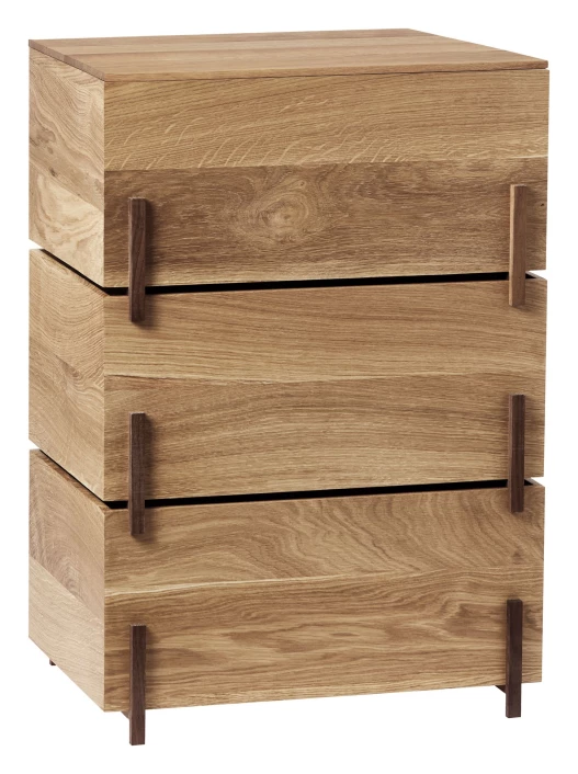 Kristina Dam Studio Stack Oppbevaringsboks, Set M, 3, Eik