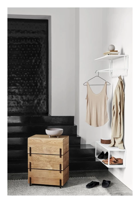 Kristina Dam Studio Stack Oppbevaringsboks, Set M, 3, Eik - Bilde 2