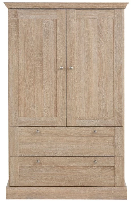 Birk Klesskap M/2 Dører Og Skuffer - Natur - Bilde 3