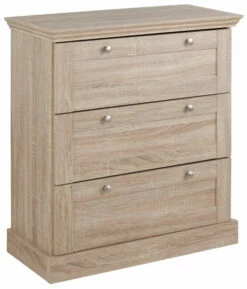 Birk Kommode M/3 Skuffer - Natur