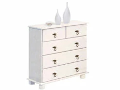 Farley Kommode Hvitlakkert Furu -Oppbevaringsmøbler Salg 2024 loft24 farley kommode hvidpigmenteret fyrretrae kommoder NT00252 5 86da