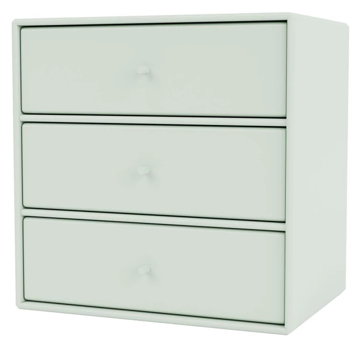 MONTANA Mini Hylle Modul M. 3 Skuffer - Mist