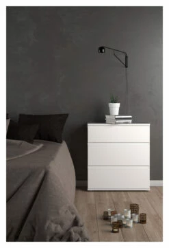 Nova Kommode - Hvit - 83,7x76,8 -Oppbevaringsmøbler Salg 2024 nova kommode hvid m3 skuffer kommoder TV04520 5 76a5