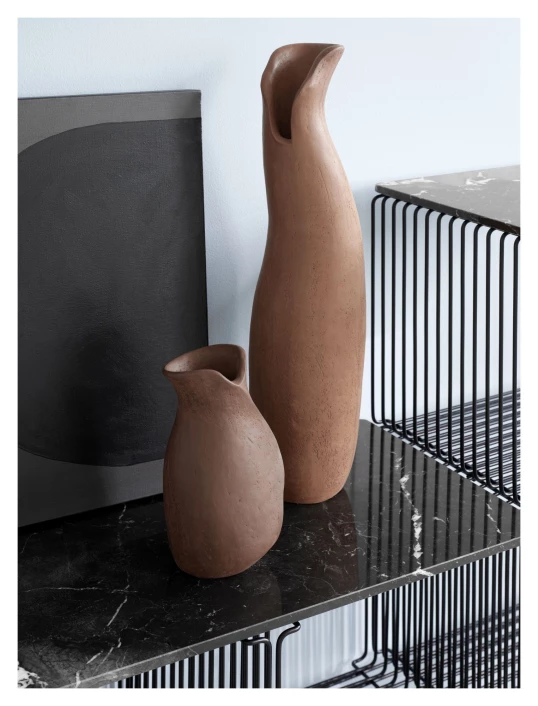 Panton Wire Extended Top Panel, D: 38, Sort Marmor - Bilde 2