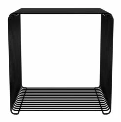 Panton Wire Trådreol Single, D38, Sort -Oppbevaringsmøbler Salg 2024 panton wire traadreol single d38 sort reoler MT00055 3 25ed