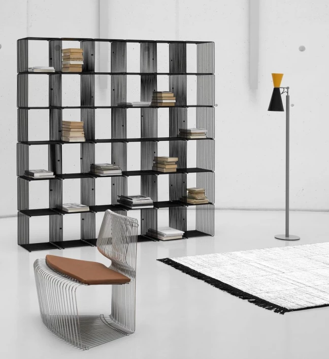 Panton Wire Trådreol Single, D38, Sort - Bilde 5