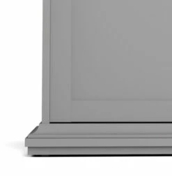 Paris Garderobeskap Med 3 Dører - Matt Grå -Oppbevaringsmøbler Salg 2024 paris garderobeskab m 3 laager mat graa garderobeskabe TV05098 7 848a