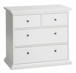 Paris Kommode - 86,9x96,2 -Oppbevaringsmøbler Salg 2024 paris kommode hvid m4 skuffer kommoder TV00333 5 075b