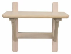 Camrose Nattbord, Hvitpigmentert/eik