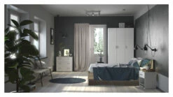 Space Sengebord - Hvit