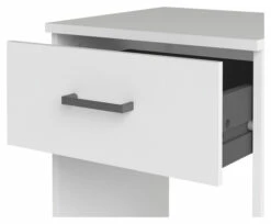 Space Sengebord - Hvit -Oppbevaringsmøbler Salg 2024 space sengebord hvid sengeborde TV04552 4 8bf4