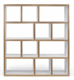 Temahome - Berlin Reol - Hvit - 159x150