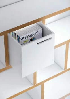 Temahome - Berlin Reol - Hvit - 159x70 -Oppbevaringsmøbler Salg 2024 temahome berlin reol hvid 70x159 reoler TE00148 6 1ffa